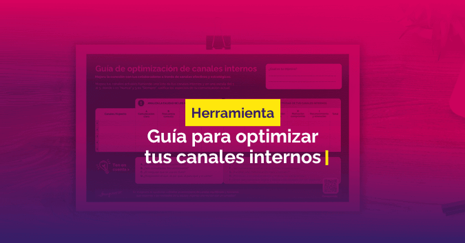 Herramienta Guia para optimizar tus canales
