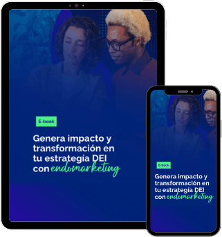 Mockup E-book el impacto del endomarketing en el DEI